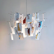 Chandelier en papier-DWHOME