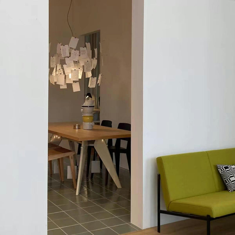 Chandelier en papier-DWHOME