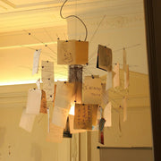Chandelier en papier-DWHOME