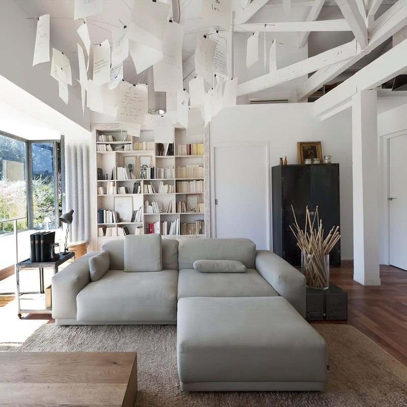 Chandelier en papier-DWHOME