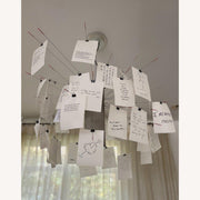Chandelier en papier-DWHOME