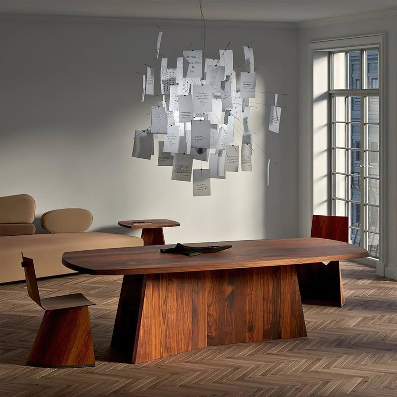 Chandelier en papier-DWHOME