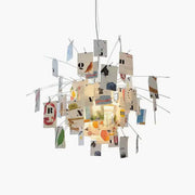 Chandelier en papier-DWHOME