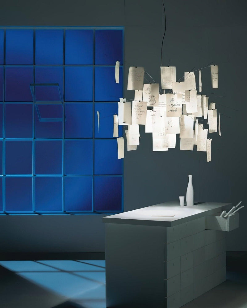 Chandelier en papier-DWHOME
