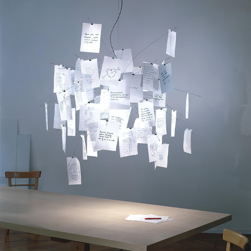 Chandelier en papier-DWHOME