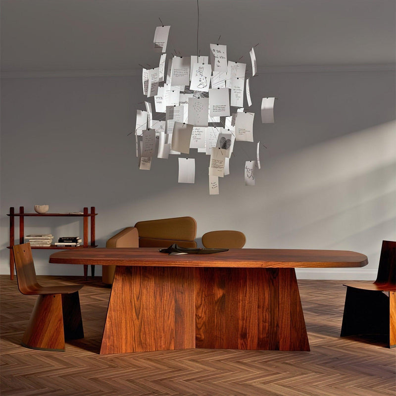 Chandelier en papier-DWHOME