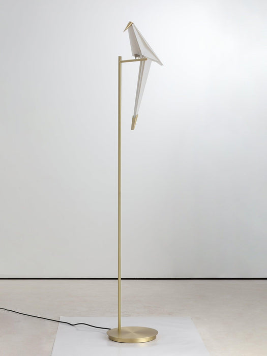 Paper Crane Bird Floor Lamp - DWHOME