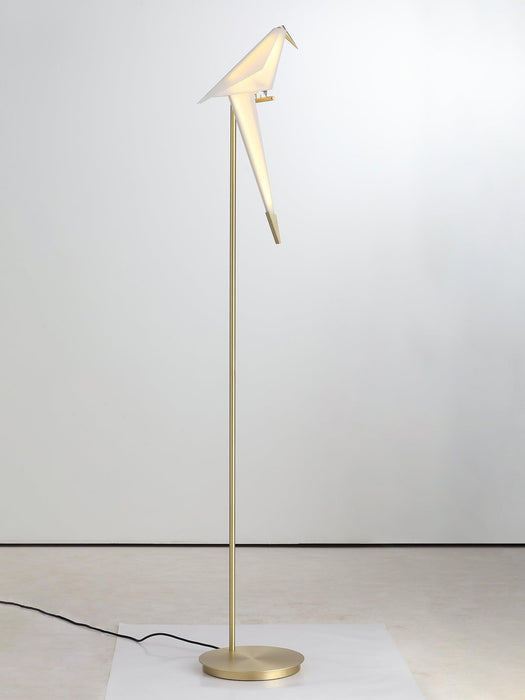 Paper Crane Bird Floor Lamp - DWHOME