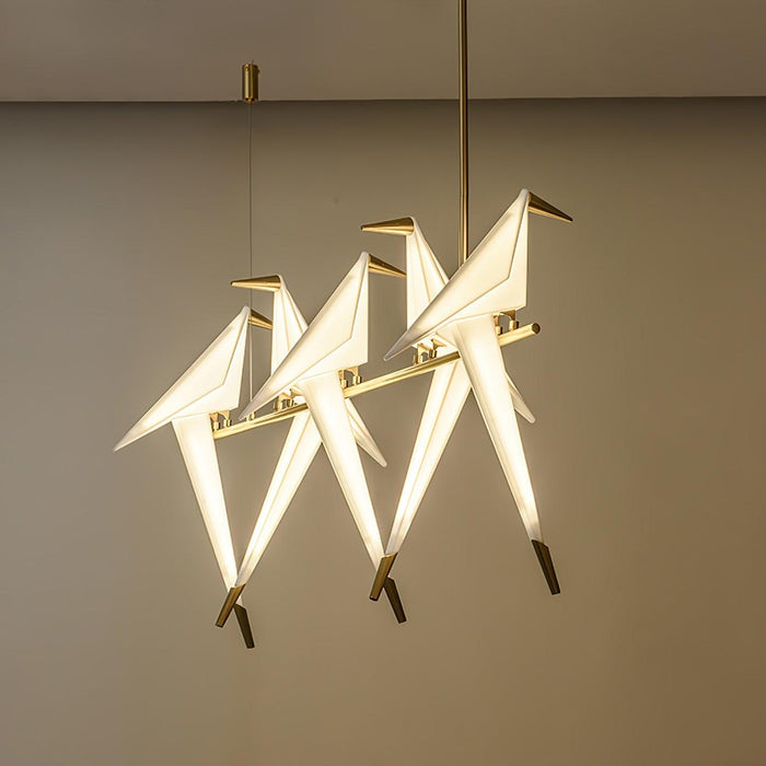 Paper Crane Bird LED Chandelier - DWHOME