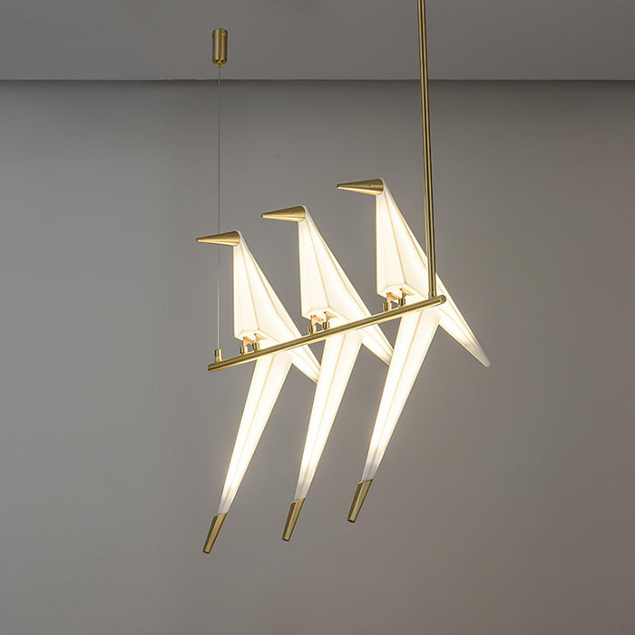 Paper Crane Bird LED Chandelier - DWHOME