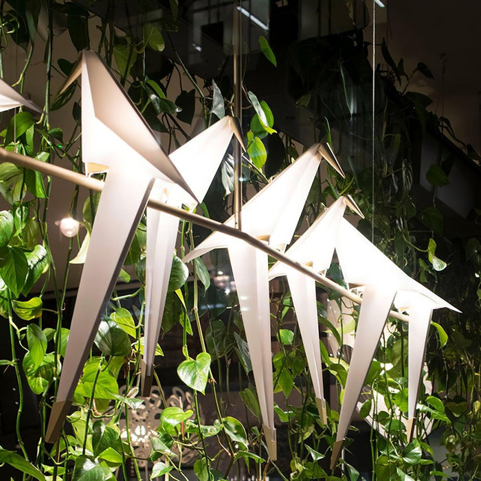 Paper Crane Bird LED Chandelier - DWHOME