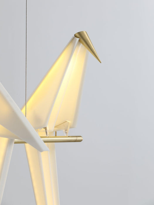 Paper Crane Bird LED Chandelier - DWHOME