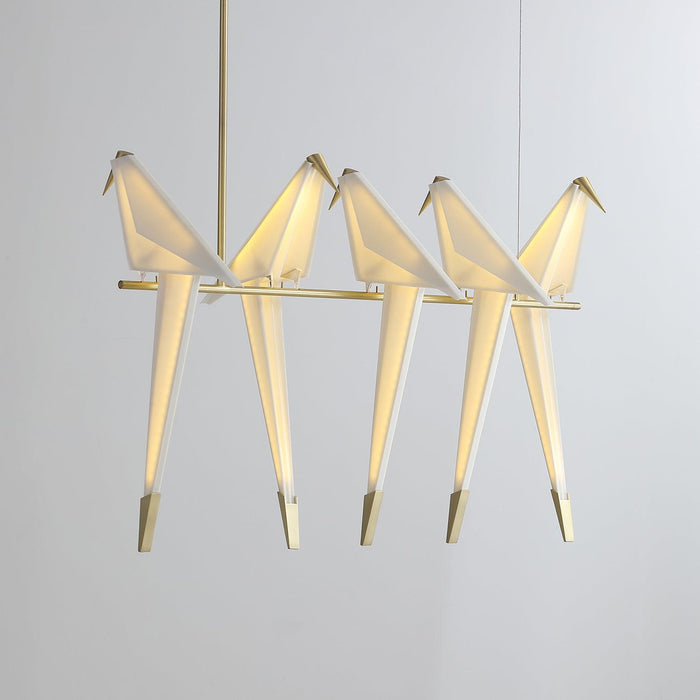 Paper Crane Bird LED Chandelier - DWHOME