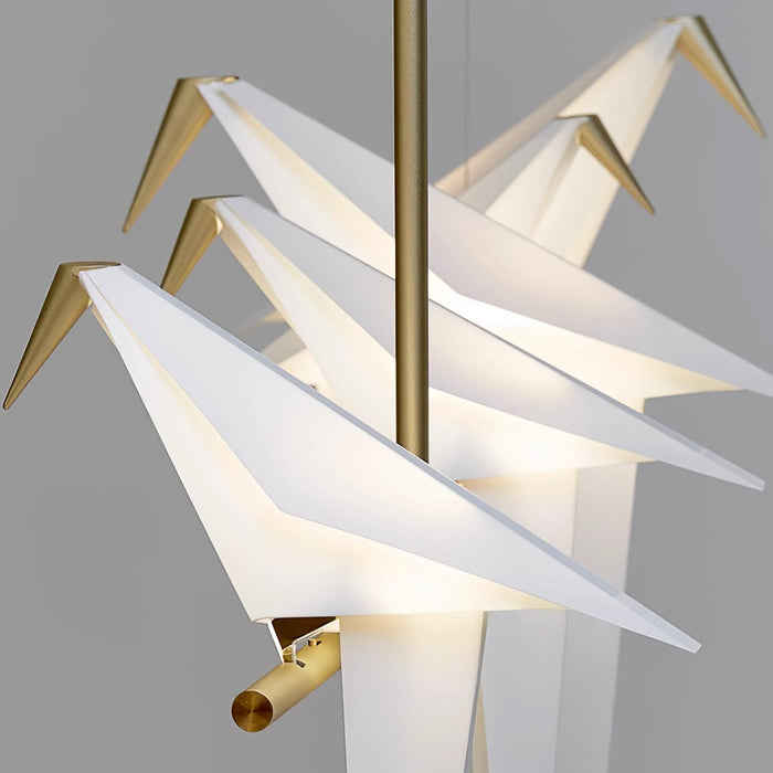 Paper Crane Bird LED Chandelier - DWHOME