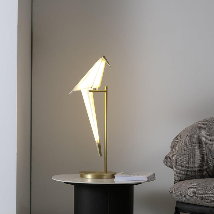 Paper Crane Bird Table Lamp - DWHOME