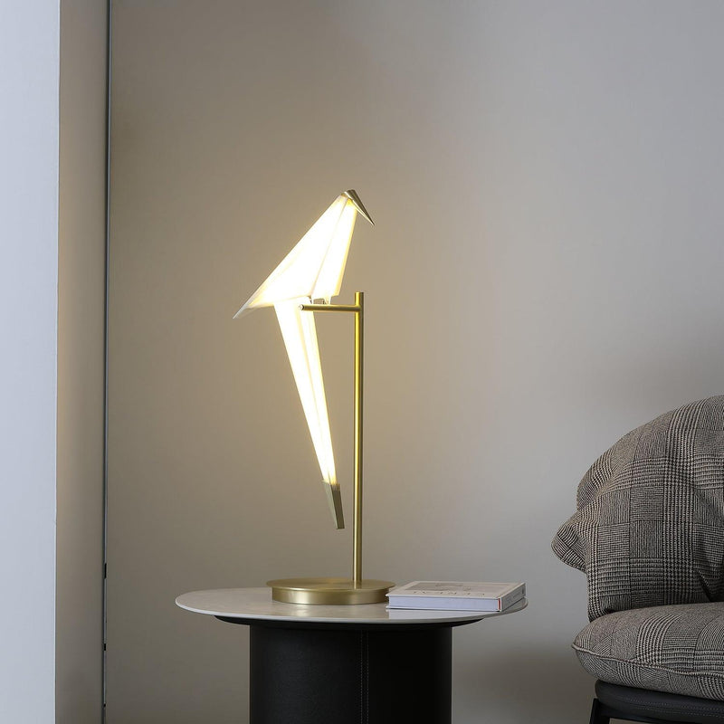 Paper Crane Bird Table Lamp-DWHOME