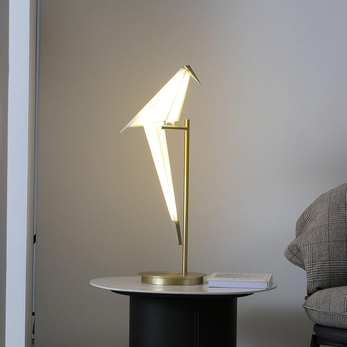 Paper Crane Bird Table Lamp - DWHOME