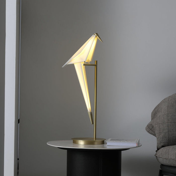 Paper Crane Bird Table Lamp - DWHOME