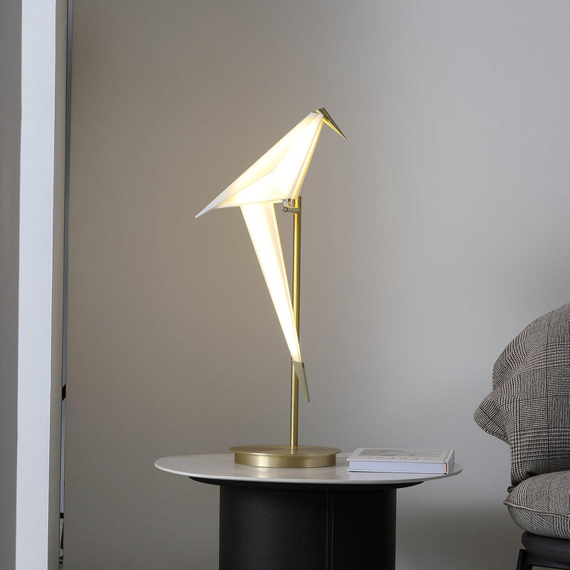 Paper Crane Bird Table Lamp-DWHOME