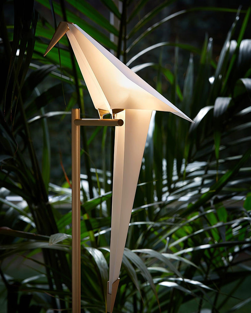 Paper Crane Bird Floor Lamp-DWHOME