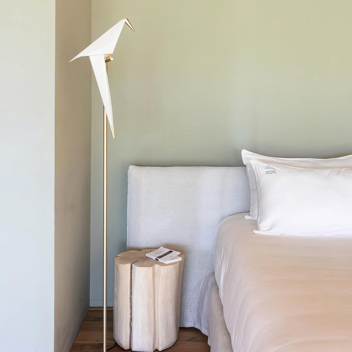 Paper Crane Bird Floor Lamp - DWHOME