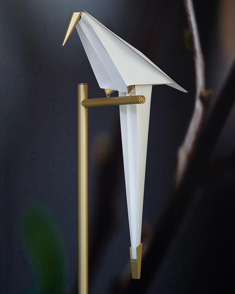 Paper Crane Bird Floor Lamp-DWHOME
