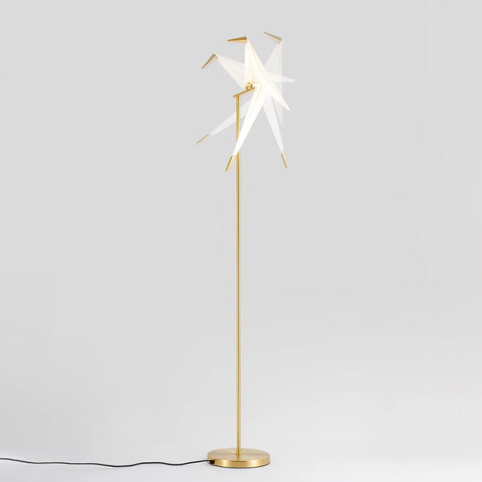 Paper Crane Bird Floor Lamp - Vakkerlight