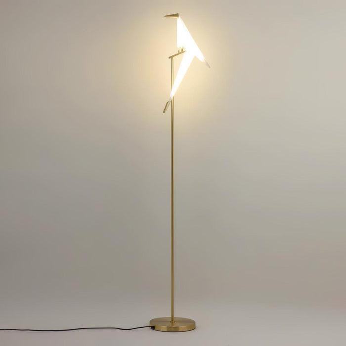 Paper Crane Bird Floor Lamp - Vakkerlight