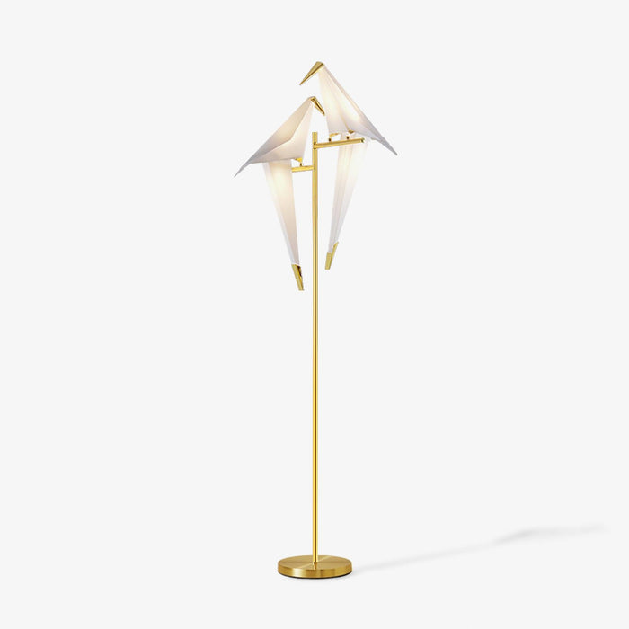 Paper Crane Bird Floor Lamp - Vakkerlight