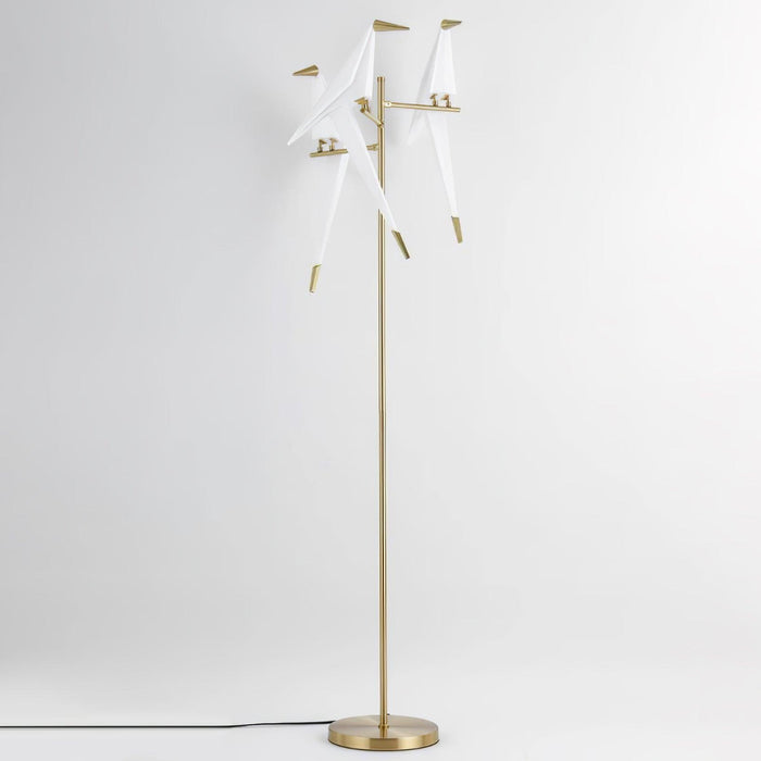 Paper Crane Bird Floor Lamp - Vakkerlight