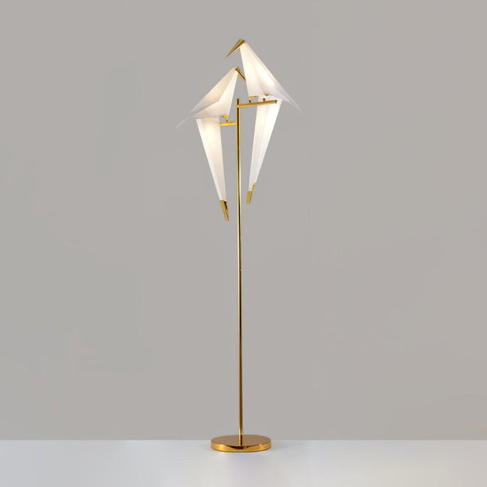 Paper Crane Bird Floor Lamp - Vakkerlight