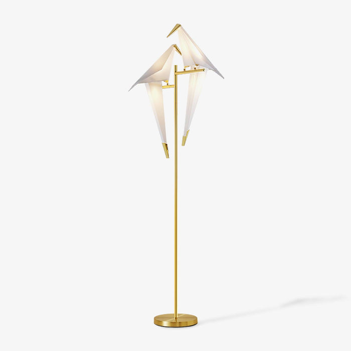 Paper Crane Bird Floor Lamp - Vakkerlight