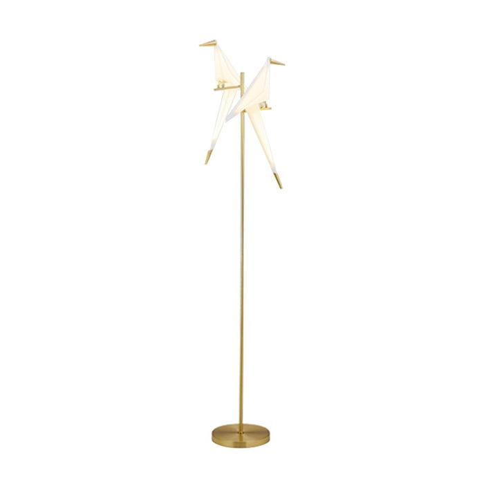 Paper Crane Bird Floor Lamp - Vakkerlight