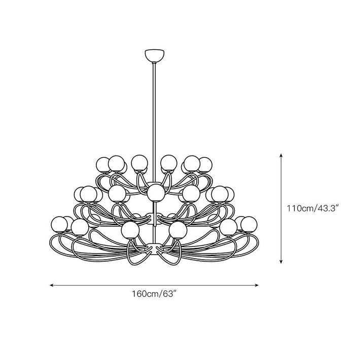 Papillon Chandelier-DWHOME
