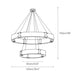 Parallel Ring Chandelier-DWHOME
