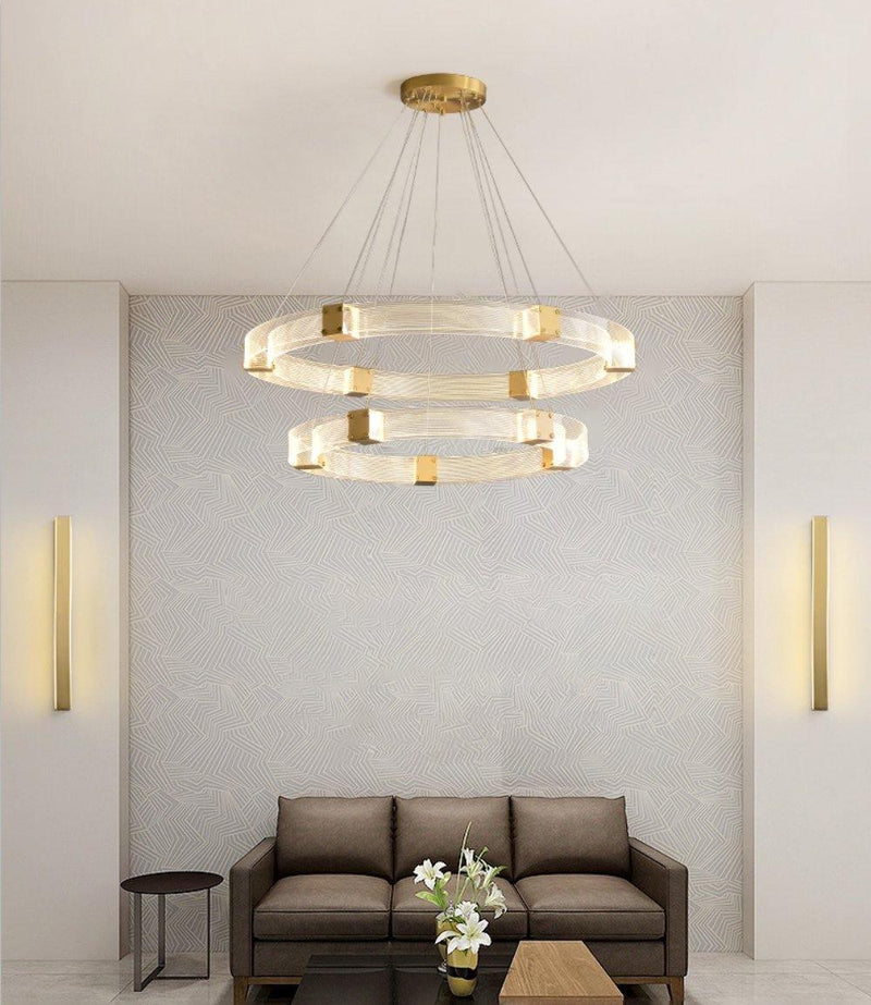 Parallel LED Chandelier-DWHOME
