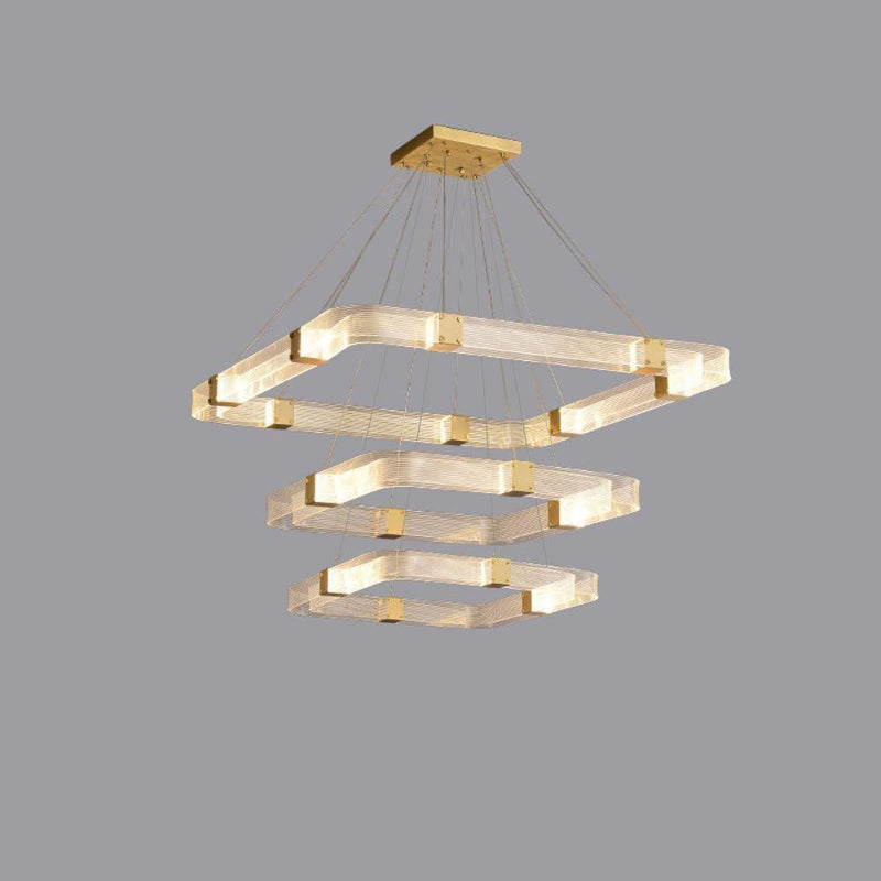 Parallel LED Chandelier-DWHOME