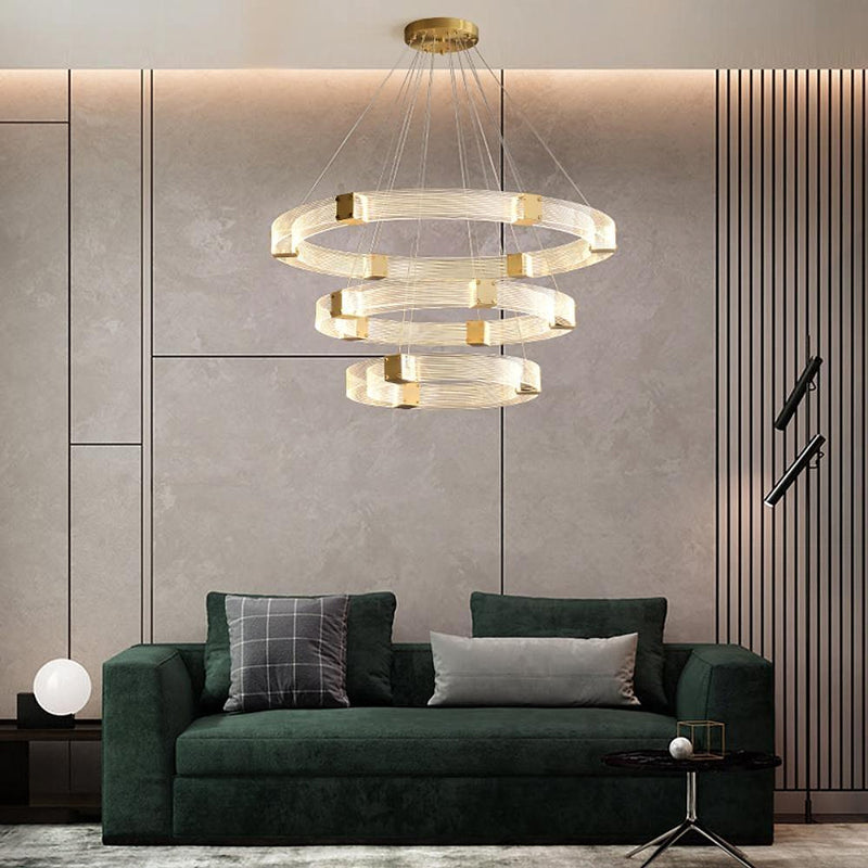 Parallel LED Chandelier-DWHOME