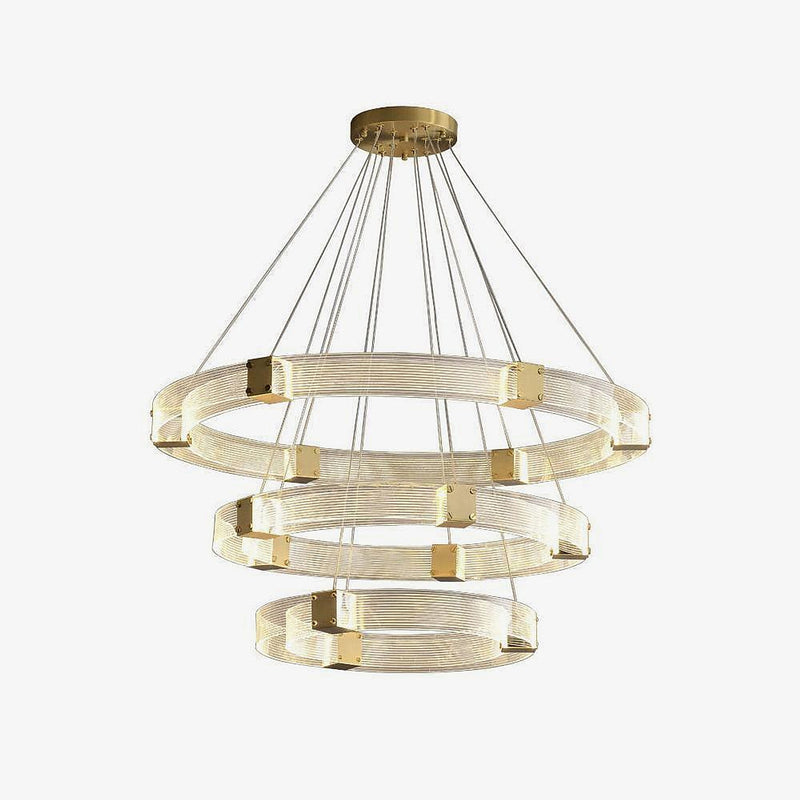 Parallel LED Chandelier-DWHOME