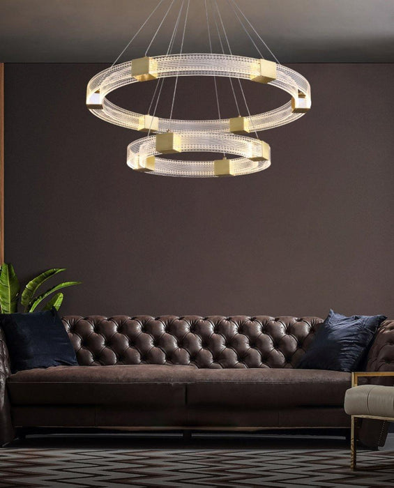 Parallel Ring LED Chandelier - DWHOME