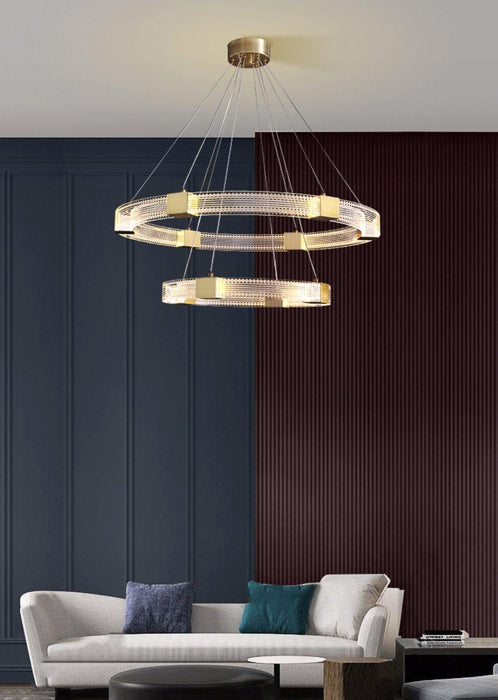 Parallel Ring LED Chandelier - DWHOME