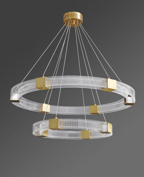 Parallel Ring LED Chandelier - DWHOME