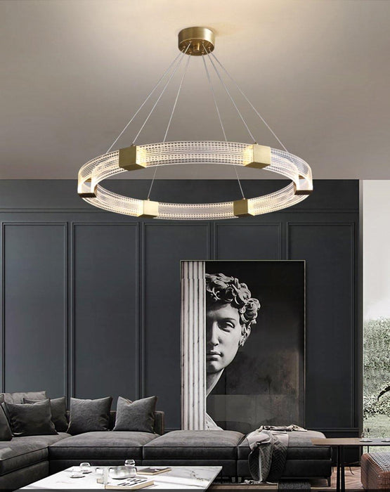 Parallel Ring LED Chandelier - DWHOME