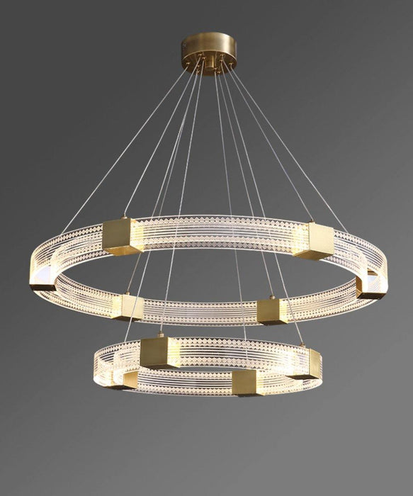 Parallel Ring LED Chandelier - DWHOME