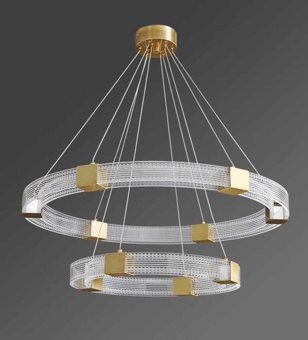 Parallel Ring LED Chandelier - DWHOME