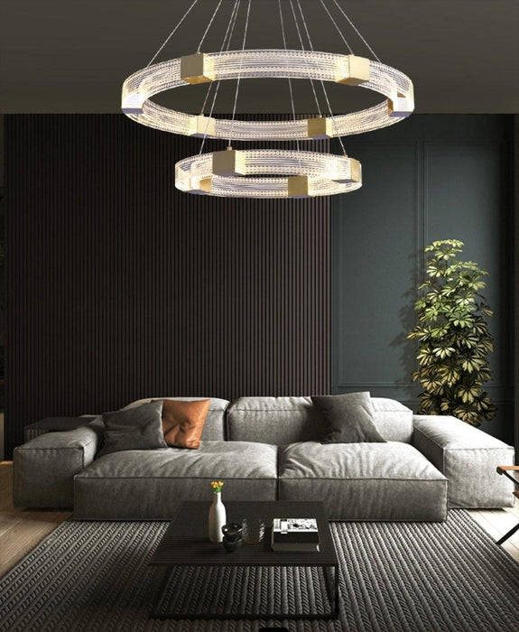 Parallel Ring LED Chandelier - DWHOME