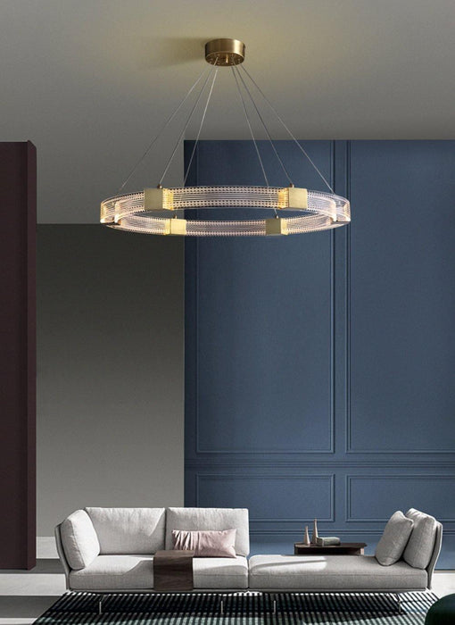 Parallel Ring LED Chandelier - DWHOME