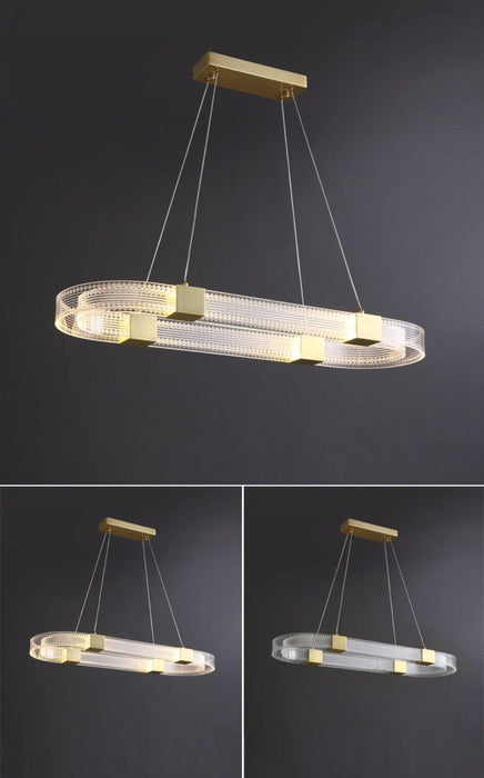 Parallel Ring LED Chandelier - DWHOME