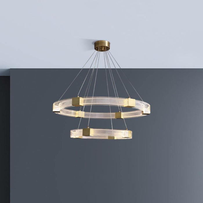 Parallel Ring LED Chandelier - DWHOME