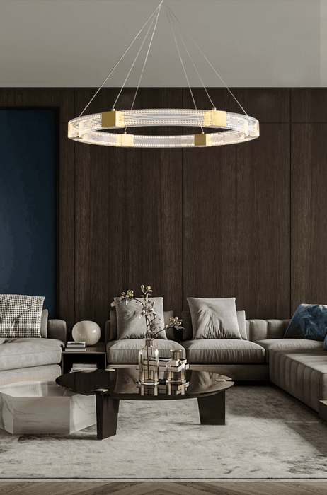 Parallel Ring LED Chandelier - DWHOME